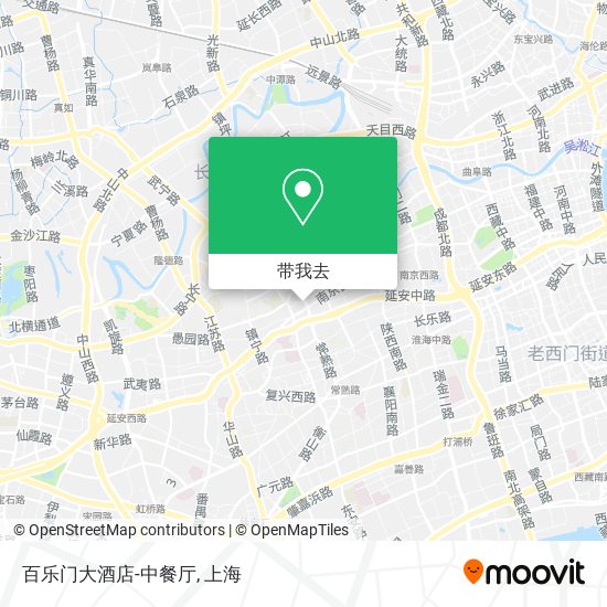 百乐门大酒店-中餐厅地图