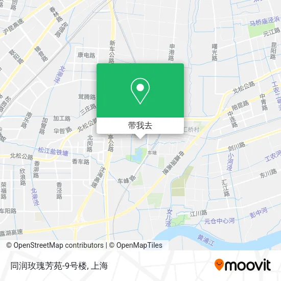 同润玫瑰芳苑-9号楼地图