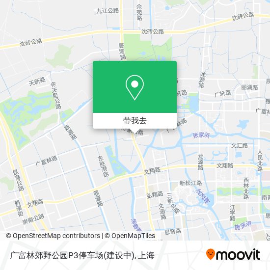 广富林郊野公园P3停车场(建设中)地图