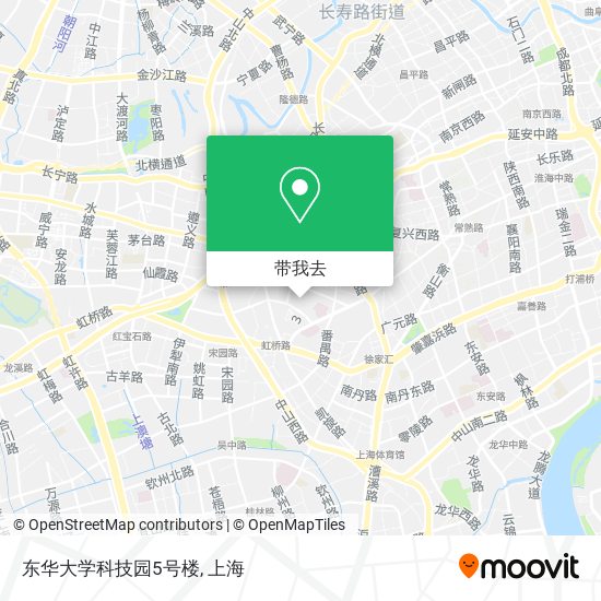 东华大学科技园5号楼地图