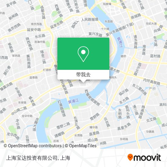上海宝达投资有限公司地图