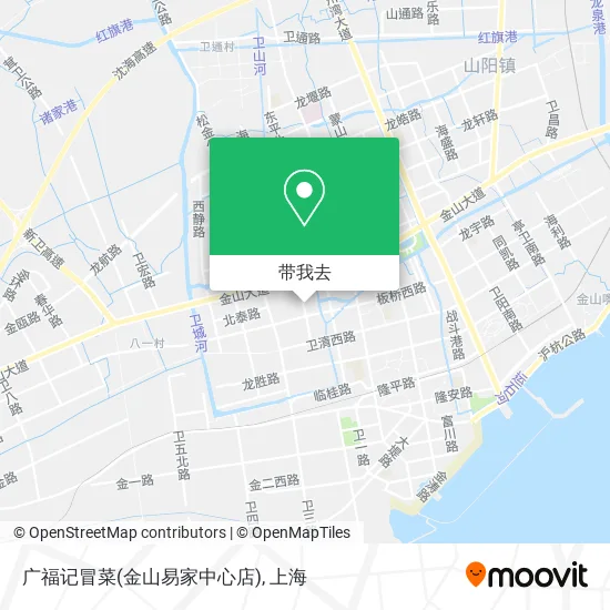 广福记冒菜(金山易家中心店)地图