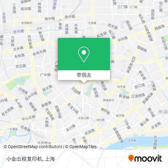 小金出租复印机地图