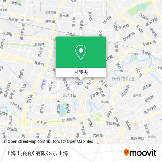 上海正拍拍卖有限公司地图
