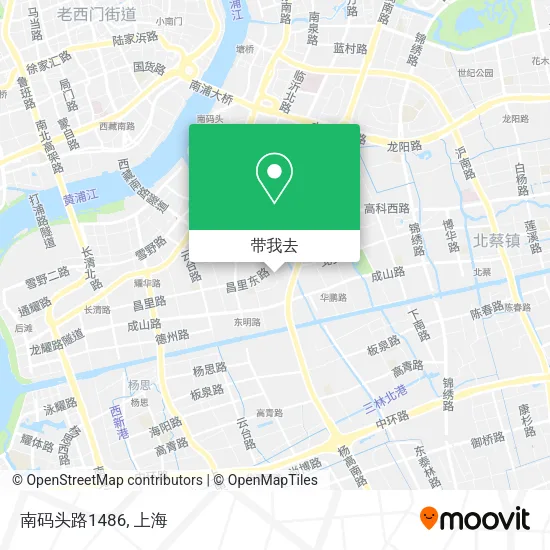 南码头路1486地图
