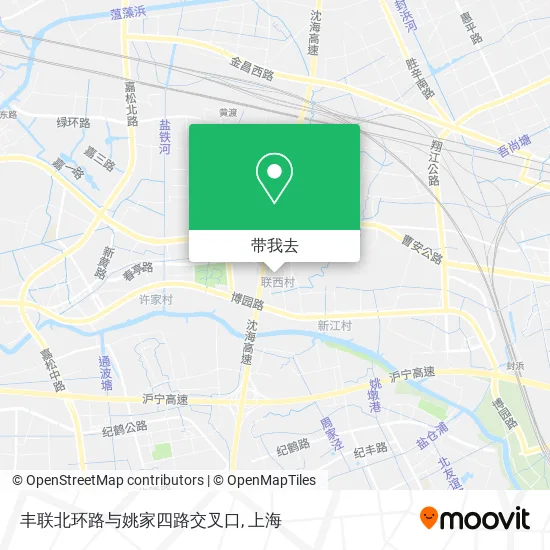 丰联北环路与姚家四路交叉口地图