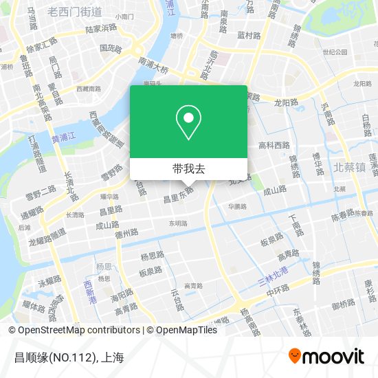 昌顺缘(NO.112)地图