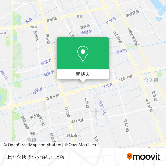上海永博职业介绍所地图