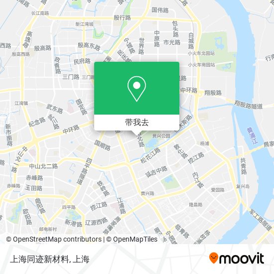 上海同迹新材料地图