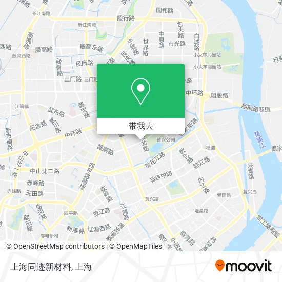 上海同迹新材料地图