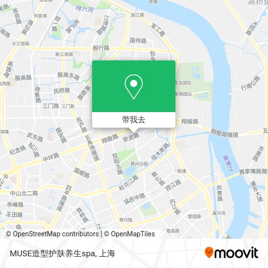 MUSE造型护肤养生spa地图