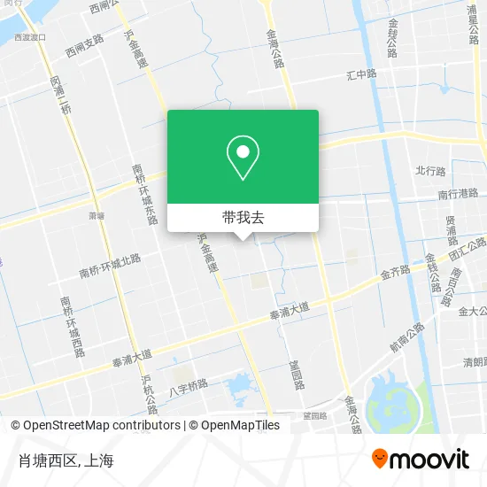 肖塘西区地图