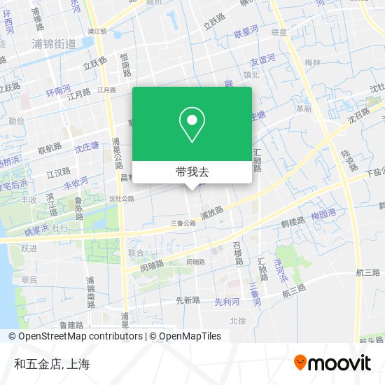 和五金店地图