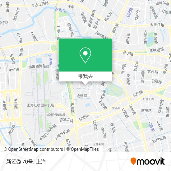 新泾路70号地图