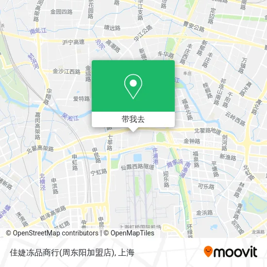佳婕冻品商行(周东阳加盟店)地图
