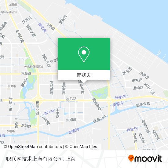 职联网技术上海有限公司地图