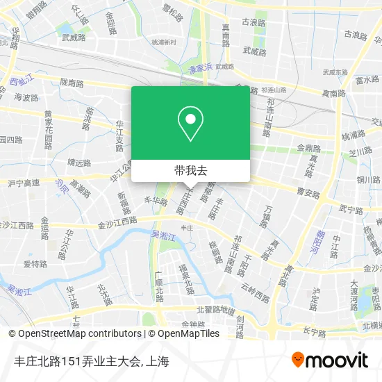 丰庄北路151弄业主大会地图