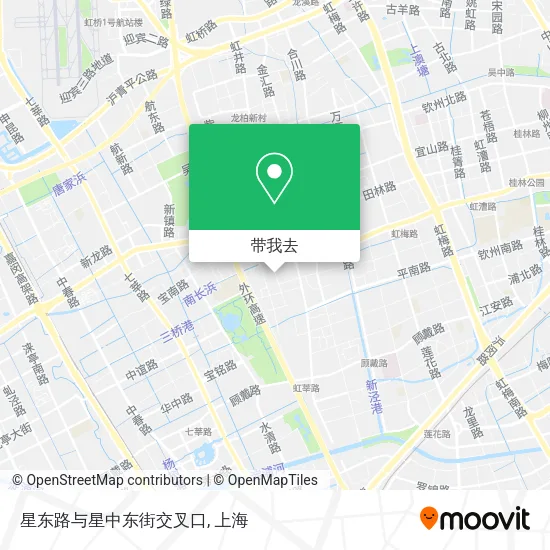 星东路与星中东街交叉口地图