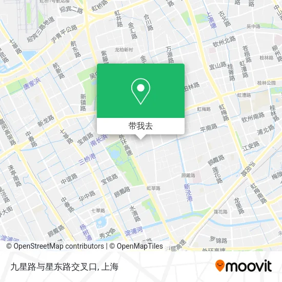九星路与星东路交叉口地图