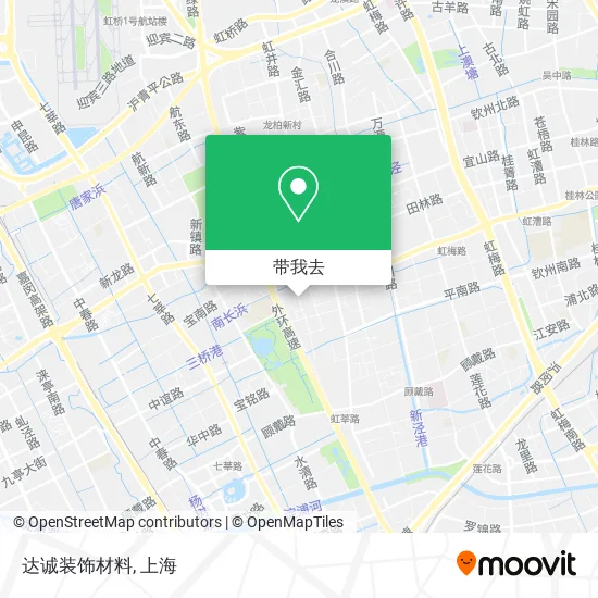 达诚装饰材料地图
