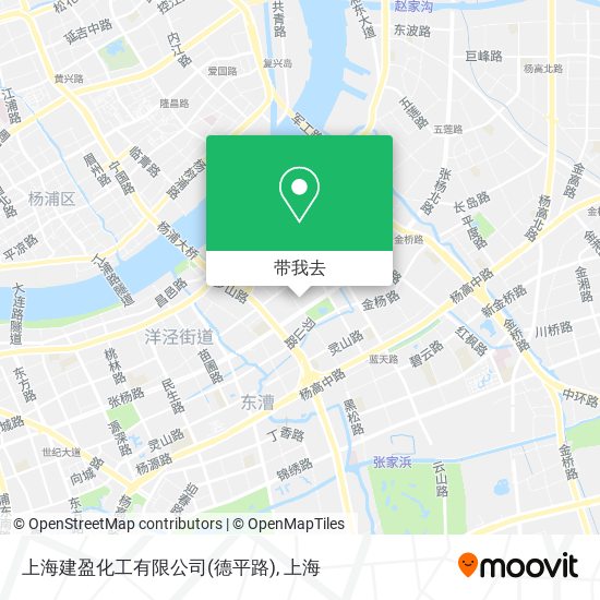 上海建盈化工有限公司(德平路)地图