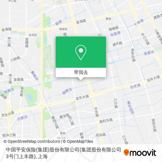 中国平安保险(集团)股份有限公司(集团股份有限公司3号门上丰路)地图