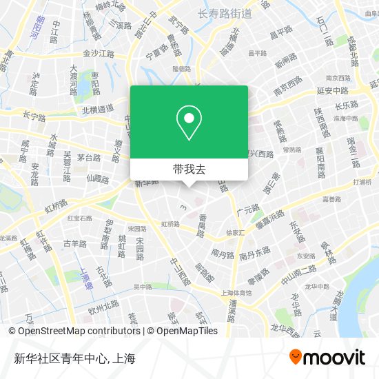 新华社区青年中心地图