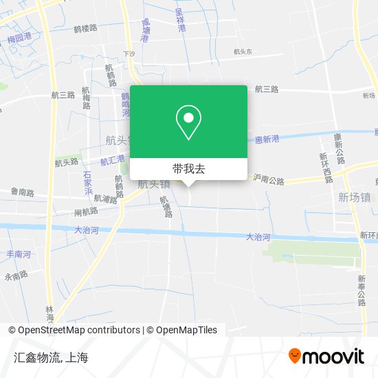 汇鑫物流地图