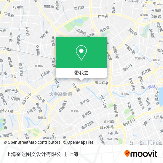 上海奋达图文设计有限公司地图