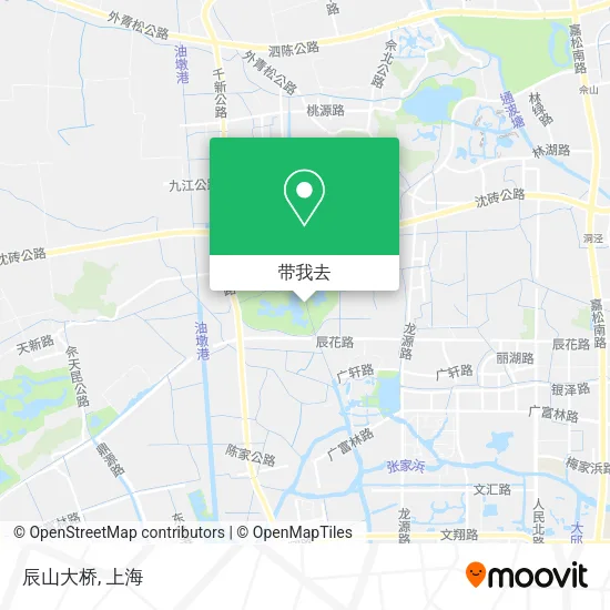 辰山大桥地图