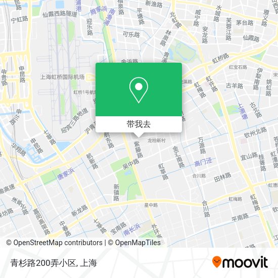青杉路200弄小区地图