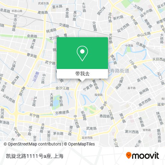 凯旋北路1111号a座地图