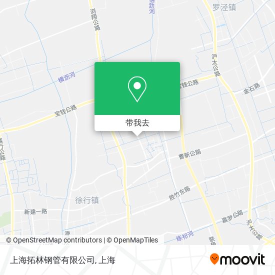上海拓林钢管有限公司地图