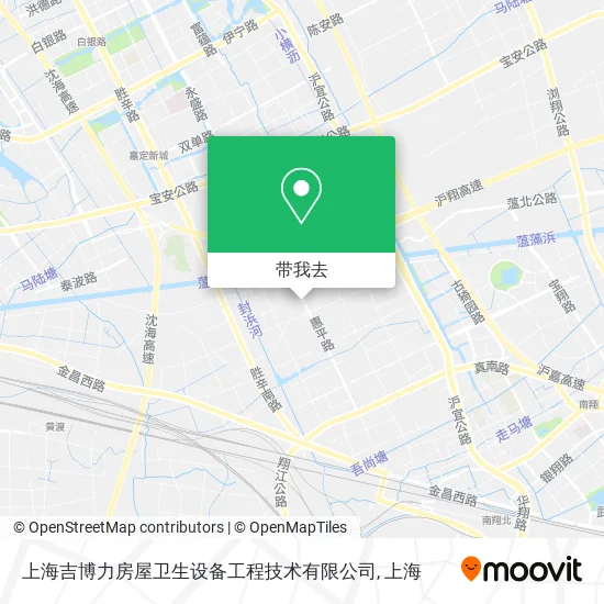 上海吉博力房屋卫生设备工程技术有限公司地图
