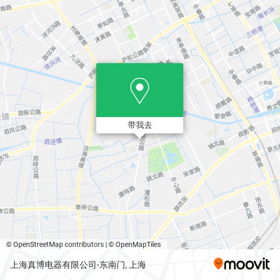 上海真博电器有限公司-东南门地图