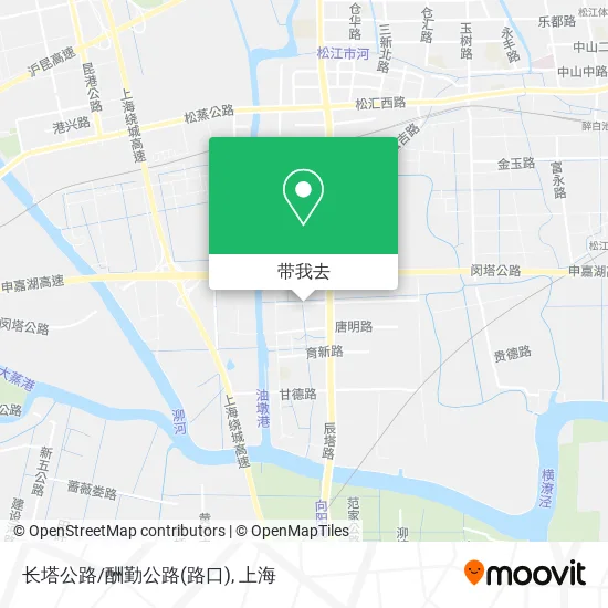 长塔公路/酬勤公路(路口)地图