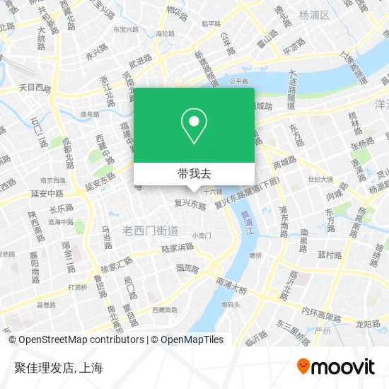 聚佳理发店地图