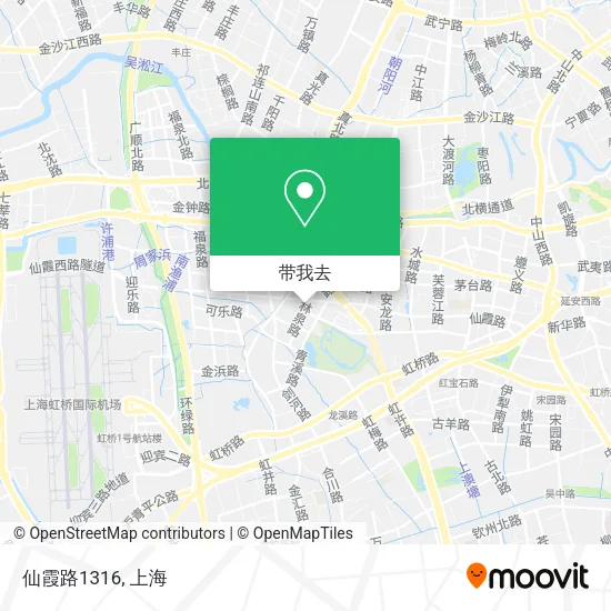 仙霞路1316地图