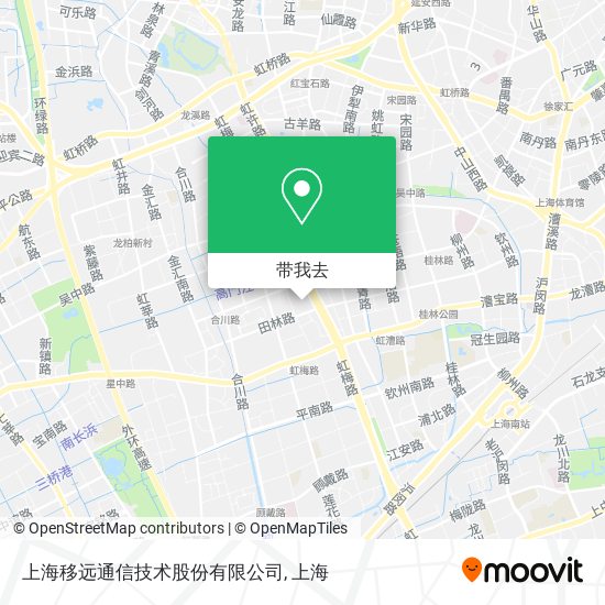 上海移远通信技术股份有限公司地图