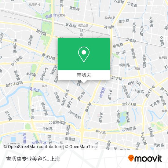 吉澐鍪专业美容院地图