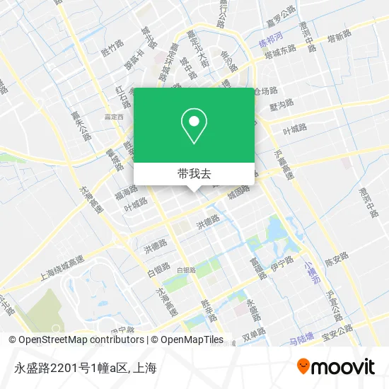 永盛路2201号1幢a区地图