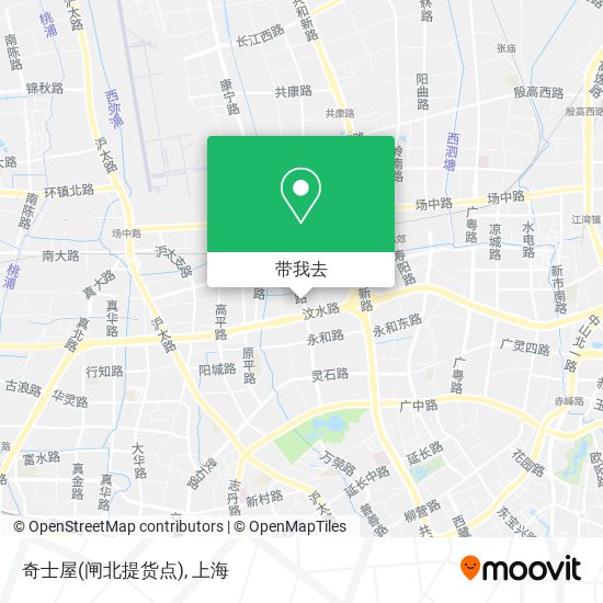 奇士屋(闸北提货点)地图