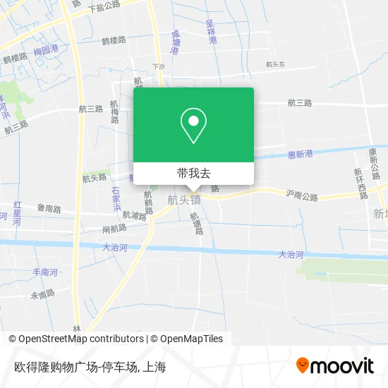 欧得隆购物广场-停车场地图