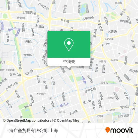 上海广垒贸易有限公司地图