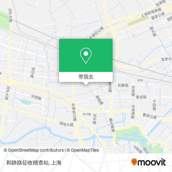 和静路征收稽查站地图