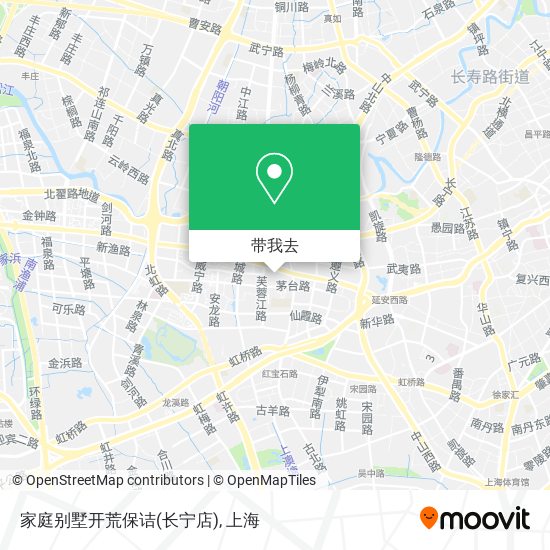 家庭别墅开荒保诘(长宁店)地图