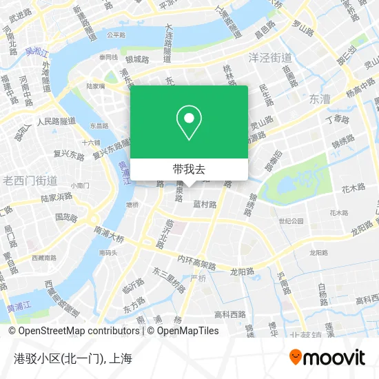 港驳小区(北一门)地图