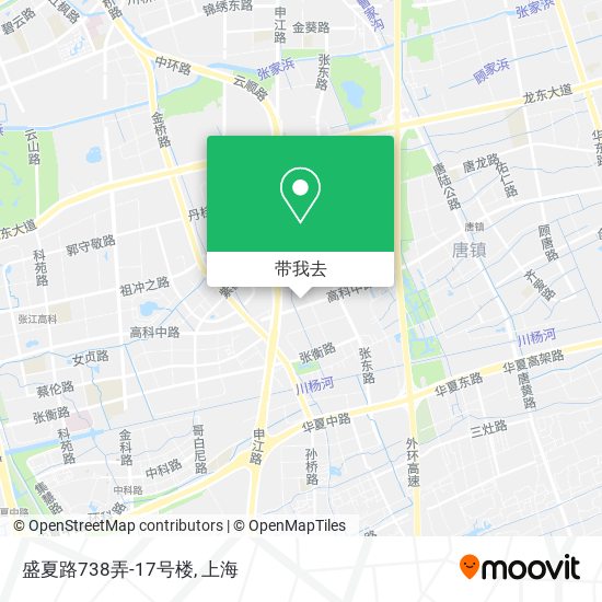 盛夏路738弄-17号楼地图