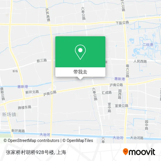 张家桥村胡桥928号楼地图
