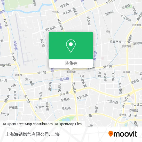 上海海销燃气有限公司地图
